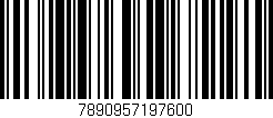 Código de barras (EAN, GTIN, SKU, ISBN): '7890957197600'