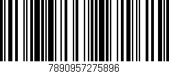 Código de barras (EAN, GTIN, SKU, ISBN): '7890957275896'