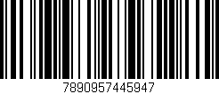 Código de barras (EAN, GTIN, SKU, ISBN): '7890957445947'