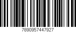 Código de barras (EAN, GTIN, SKU, ISBN): '7890957447927'