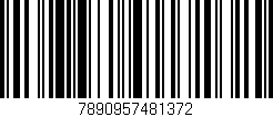 Código de barras (EAN, GTIN, SKU, ISBN): '7890957481372'