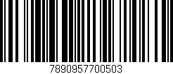 Código de barras (EAN, GTIN, SKU, ISBN): '7890957700503'