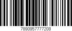 Código de barras (EAN, GTIN, SKU, ISBN): '7890957777208'