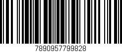 Código de barras (EAN, GTIN, SKU, ISBN): '7890957799828'