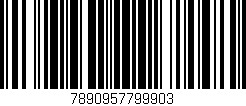 Código de barras (EAN, GTIN, SKU, ISBN): '7890957799903'