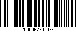 Código de barras (EAN, GTIN, SKU, ISBN): '7890957799965'