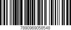 Código de barras (EAN, GTIN, SKU, ISBN): '7890969058548'