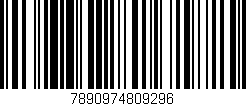 Código de barras (EAN, GTIN, SKU, ISBN): '7890974809296'