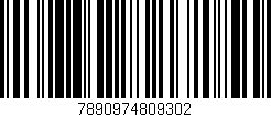 Código de barras (EAN, GTIN, SKU, ISBN): '7890974809302'