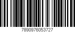 Código de barras (EAN, GTIN, SKU, ISBN): '7890976053727'