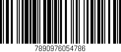 Código de barras (EAN, GTIN, SKU, ISBN): '7890976054786'