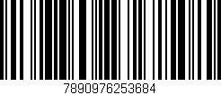 Código de barras (EAN, GTIN, SKU, ISBN): '7890976253684'