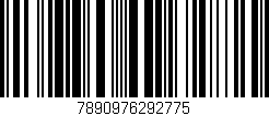 Código de barras (EAN, GTIN, SKU, ISBN): '7890976292775'