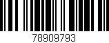 Código de barras (EAN, GTIN, SKU, ISBN): '78909793'