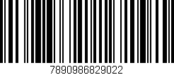 Código de barras (EAN, GTIN, SKU, ISBN): '7890986829022'