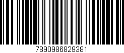Código de barras (EAN, GTIN, SKU, ISBN): '7890986829381'
