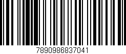 Código de barras (EAN, GTIN, SKU, ISBN): '7890986837041'