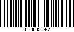 Código de barras (EAN, GTIN, SKU, ISBN): '7890988346671'