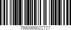 Código de barras (EAN, GTIN, SKU, ISBN): '7890989022727'