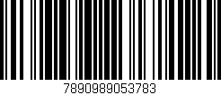 Código de barras (EAN, GTIN, SKU, ISBN): '7890989053783'