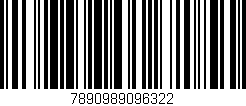 Código de barras (EAN, GTIN, SKU, ISBN): '7890989096322'