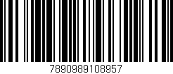 Código de barras (EAN, GTIN, SKU, ISBN): '7890989108957'