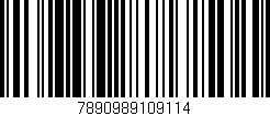 Código de barras (EAN, GTIN, SKU, ISBN): '7890989109114'