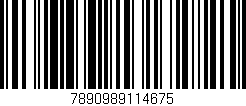 Código de barras (EAN, GTIN, SKU, ISBN): '7890989114675'