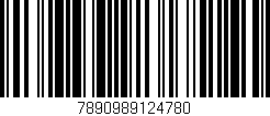 Código de barras (EAN, GTIN, SKU, ISBN): '7890989124780'