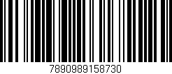 Código de barras (EAN, GTIN, SKU, ISBN): '7890989158730'
