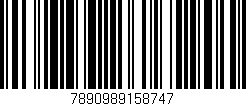 Código de barras (EAN, GTIN, SKU, ISBN): '7890989158747'