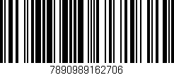 Código de barras (EAN, GTIN, SKU, ISBN): '7890989162706'