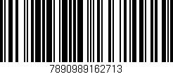 Código de barras (EAN, GTIN, SKU, ISBN): '7890989162713'
