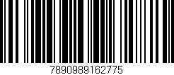 Código de barras (EAN, GTIN, SKU, ISBN): '7890989162775'