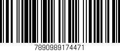 Código de barras (EAN, GTIN, SKU, ISBN): '7890989174471'