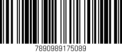 Código de barras (EAN, GTIN, SKU, ISBN): '7890989175089'