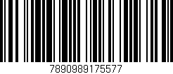 Código de barras (EAN, GTIN, SKU, ISBN): '7890989175577'