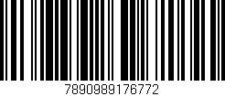 Código de barras (EAN, GTIN, SKU, ISBN): '7890989176772'