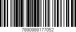 Código de barras (EAN, GTIN, SKU, ISBN): '7890989177052'
