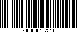Código de barras (EAN, GTIN, SKU, ISBN): '7890989177311'