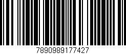 Código de barras (EAN, GTIN, SKU, ISBN): '7890989177427'