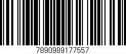 Código de barras (EAN, GTIN, SKU, ISBN): '7890989177557'