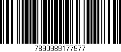 Código de barras (EAN, GTIN, SKU, ISBN): '7890989177977'