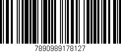 Código de barras (EAN, GTIN, SKU, ISBN): '7890989178127'