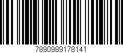 Código de barras (EAN, GTIN, SKU, ISBN): '7890989178141'