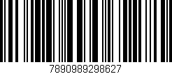 Código de barras (EAN, GTIN, SKU, ISBN): '7890989298627'
