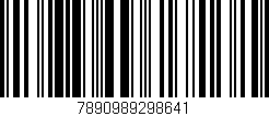 Código de barras (EAN, GTIN, SKU, ISBN): '7890989298641'