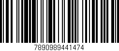 Código de barras (EAN, GTIN, SKU, ISBN): '7890989441474'