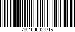 Código de barras (EAN, GTIN, SKU, ISBN): '7891000033715'