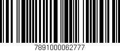 Código de barras (EAN, GTIN, SKU, ISBN): '7891000062777'